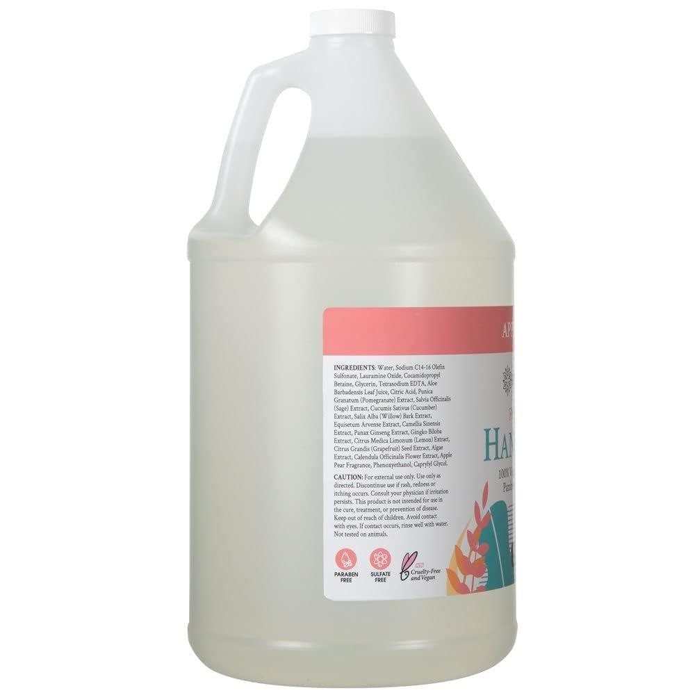 image:imageGinger Lily Farms Botanicals AllPurpose Foaming Hand Soap Refill 100 Vegan amp CrueltyFree Vanilla Sugar Bliss Scent 1 Gallon 128 fl ozApple Pear