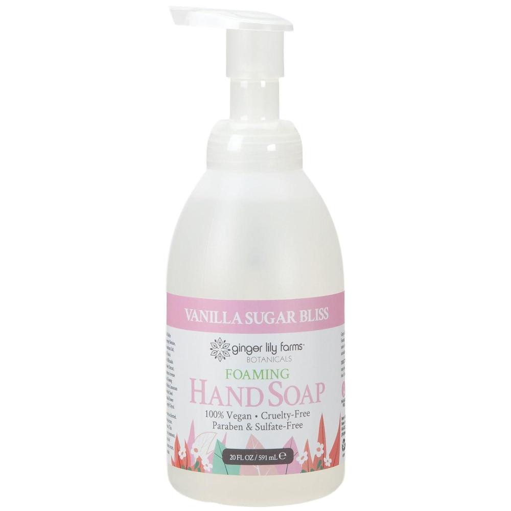 image:imageGinger Lily Farms Botanicals AllPurpose Foaming Hand Soap Refill 100 Vegan amp CrueltyFree Vanilla Sugar Bliss Scent 1 Gallon 128 fl ozVanilla Sugar Bliss