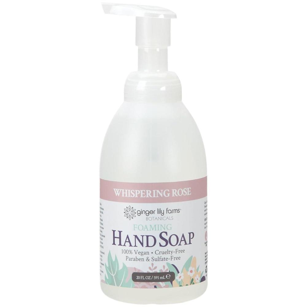 image:imageGinger Lily Farms Botanicals AllPurpose Foaming Hand Soap Refill 100 Vegan amp CrueltyFree Vanilla Sugar Bliss Scent 1 Gallon 128 fl ozWhispering Rose