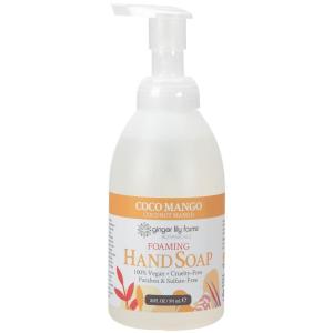 Ginger Lily Farms Botanicals All-Purpose Foaming Hand Soap Refill, 100% Vegan & Cruelty-Free, Vanilla Sugar Bliss Scent, 1 Gallon (128 fl oz)(Coco Mango)