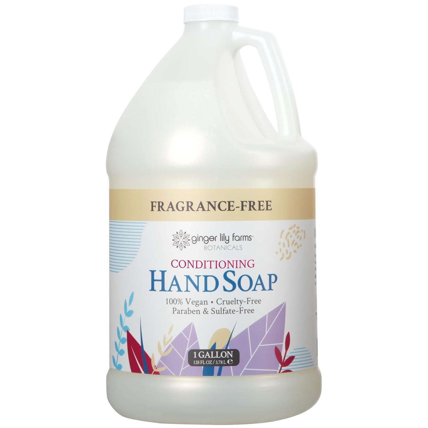 image:imageGinger Lily Farms Botanicals AllPurpose Liquid Hand Soap 100 Vegan amp CrueltyFree FragranceFree 12 fl oz Pack of 6Fragrance Free