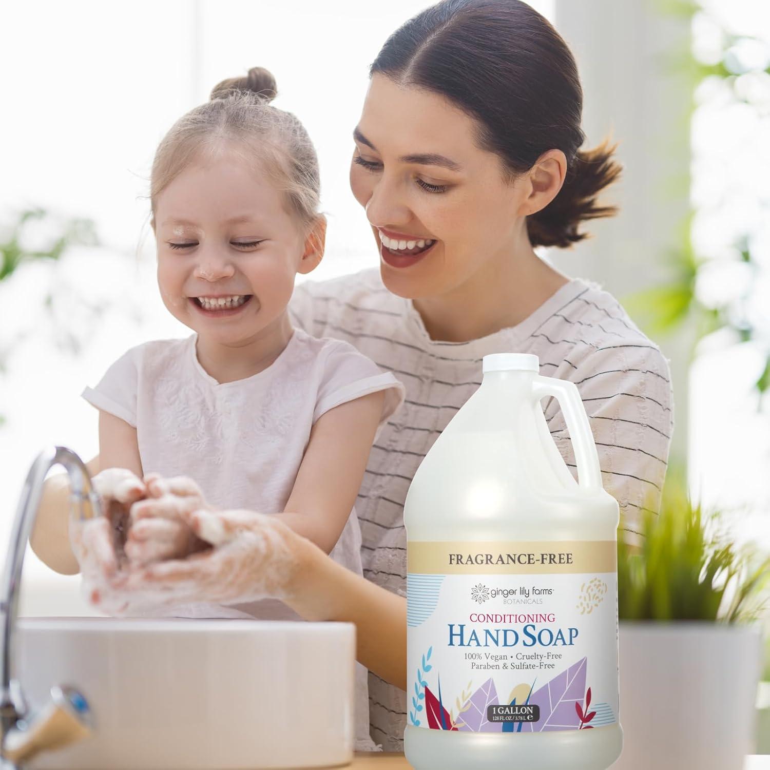 image:imageGinger Lily Farms Botanicals AllPurpose Liquid Hand Soap 100 Vegan amp CrueltyFree FragranceFree 12 fl oz Pack of 6Fragrance Free
