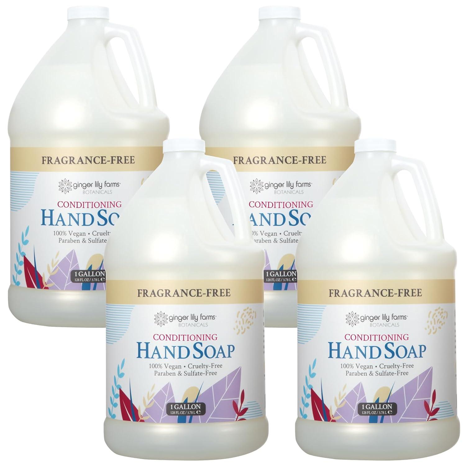 image:imageGinger Lily Farms Botanicals AllPurpose Liquid Hand Soap 100 Vegan amp CrueltyFree FragranceFree 12 fl oz Pack of 6Fragrance Free