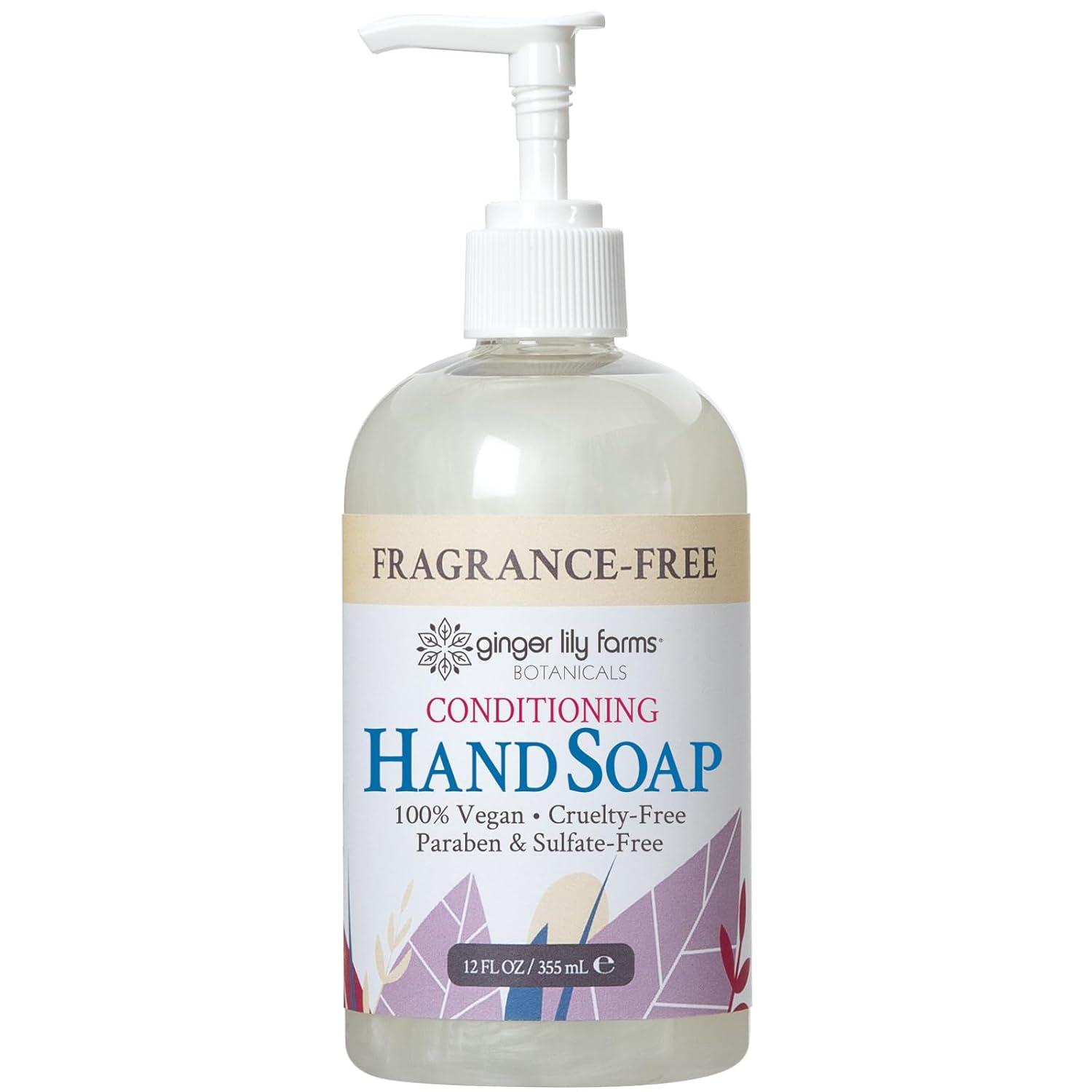image:imageGinger Lily Farms Botanicals AllPurpose Liquid Hand Soap 100 Vegan amp CrueltyFree FragranceFree 12 fl oz Pack of 6Fragrance Free