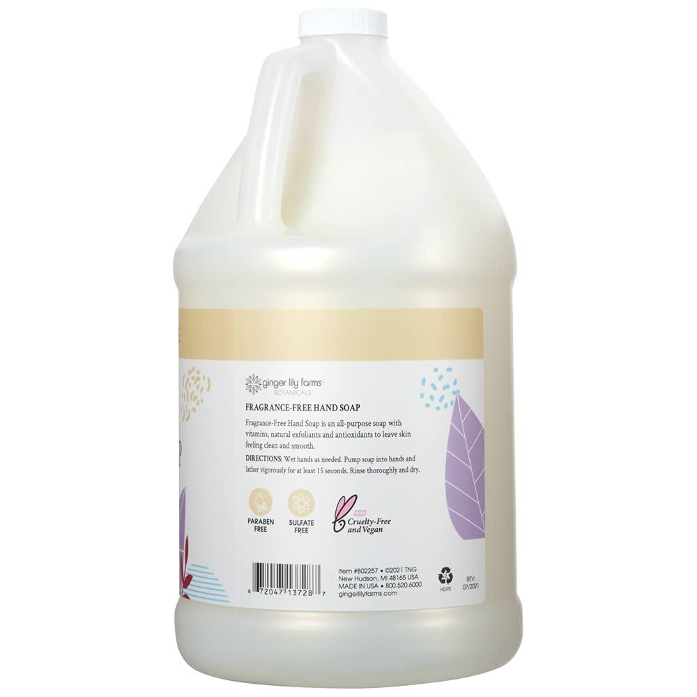 image:imageGinger Lily Farms Botanicals AllPurpose Liquid Hand Soap 100 Vegan amp CrueltyFree FragranceFree 12 fl oz Pack of 6Fragrance Free