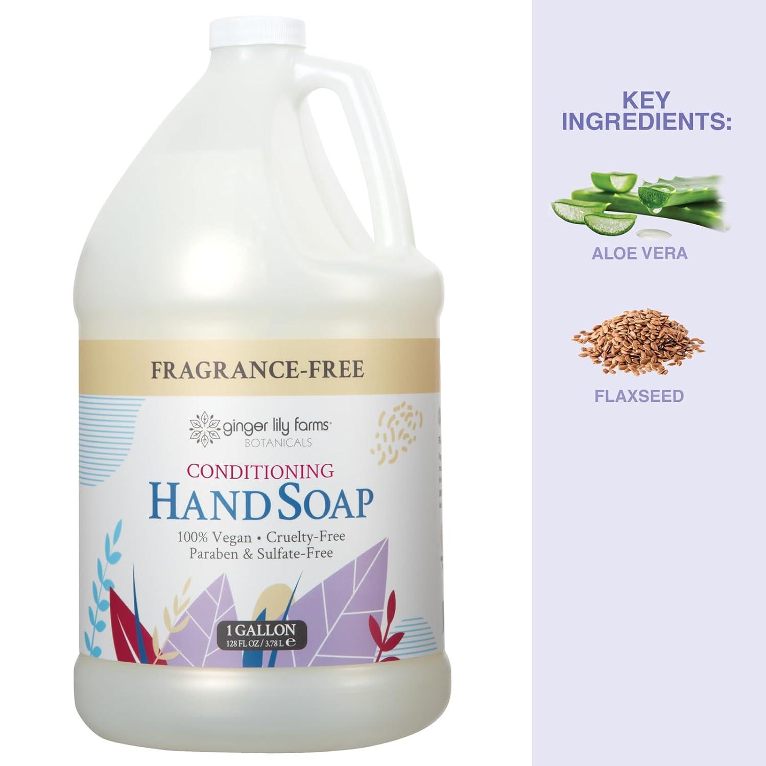 image:imageGinger Lily Farms Botanicals AllPurpose Liquid Hand Soap 100 Vegan amp CrueltyFree FragranceFree 12 fl oz Pack of 6Fragrance Free