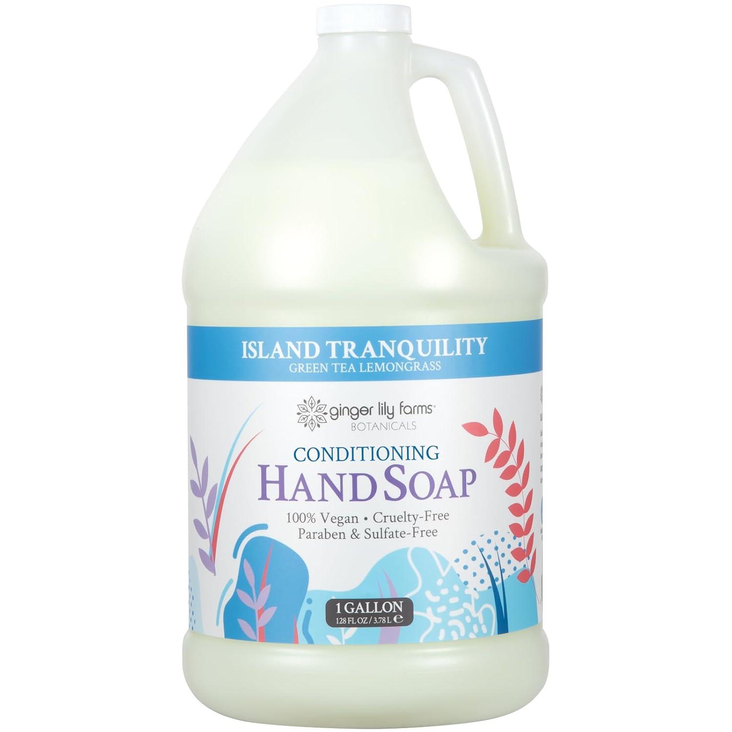 image:imageGinger Lily Farms Botanicals AllPurpose Liquid Hand Soap 100 Vegan amp CrueltyFree FragranceFree 12 fl oz Pack of 6Island Tranquility