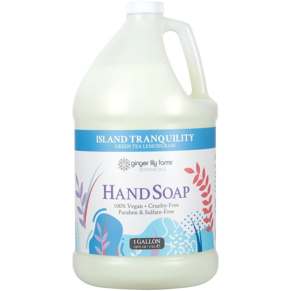 image:imageGinger Lily Farms Botanicals AllPurpose Liquid Hand Soap 100 Vegan amp CrueltyFree FragranceFree 12 fl oz Pack of 6Island Tranquility