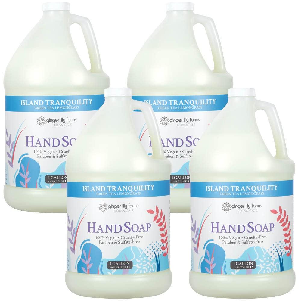 image:imageGinger Lily Farms Botanicals AllPurpose Liquid Hand Soap 100 Vegan amp CrueltyFree FragranceFree 12 fl oz Pack of 6Island Tranquility