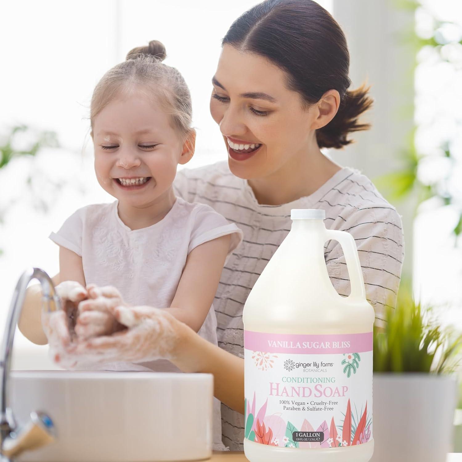 image:imageGinger Lily Farms Botanicals AllPurpose Liquid Hand Soap 100 Vegan amp CrueltyFree FragranceFree 12 fl oz Pack of 6Vanilla