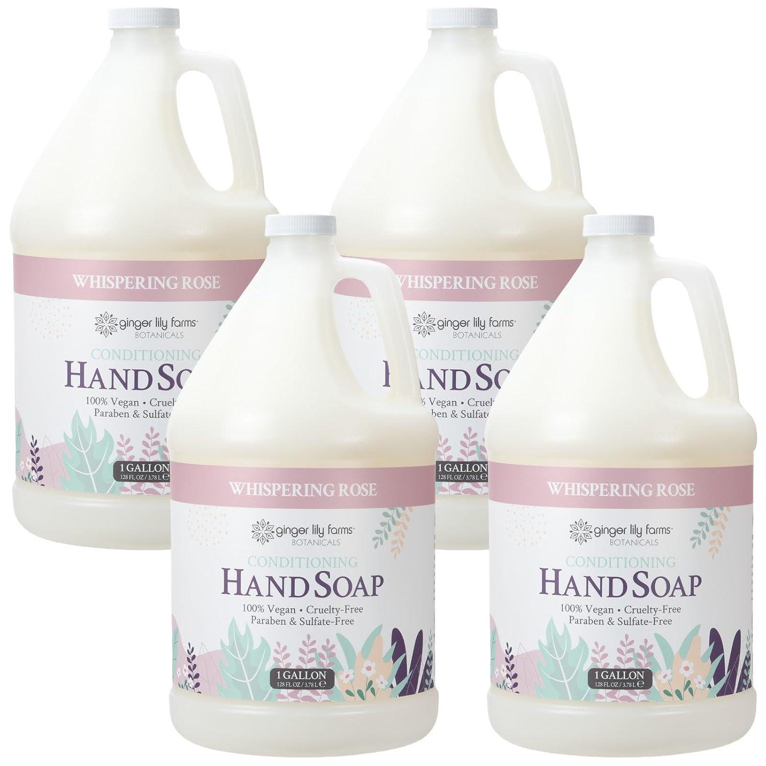 image:imageGinger Lily Farms Botanicals AllPurpose Liquid Hand Soap 100 Vegan amp CrueltyFree FragranceFree 12 fl oz Pack of 6Whispering Rose