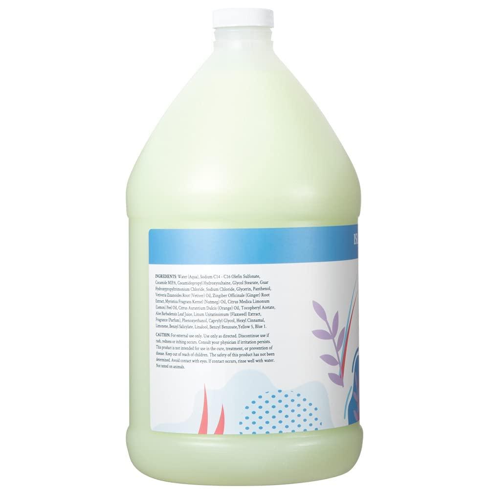 image:imageGinger Lily Farms Botanicals Moisturizing Shampoo for All Hair Types Coco Mango 100 Vegan amp CrueltyFree Coconut Mango Scent 1 Gallon 128 fl oz RefillIsland Tranquility