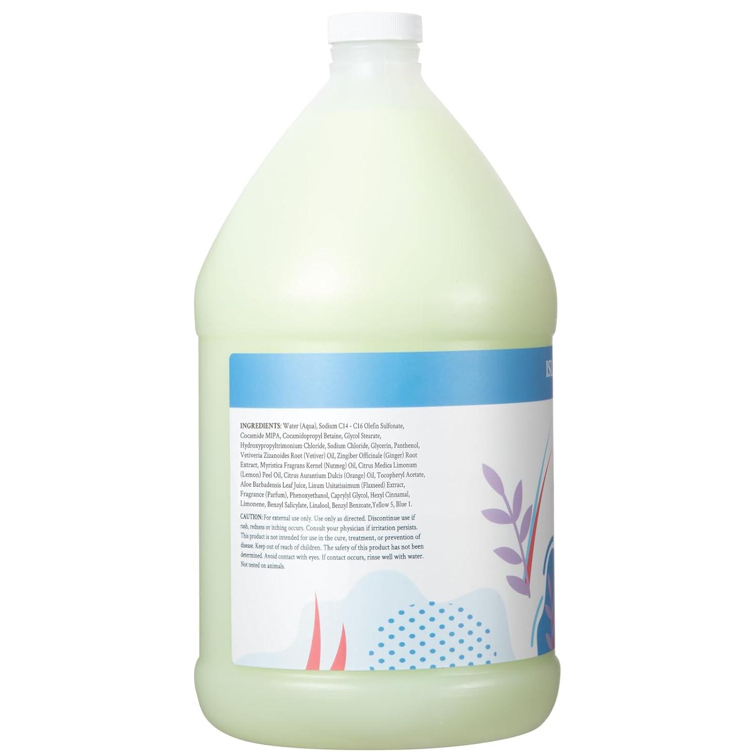image:imageGinger Lily Farms Botanicals Moisturizing Shampoo for All Hair Types Coco Mango 100 Vegan amp CrueltyFree Coconut Mango Scent 1 Gallon 128 fl oz RefillIsland Tranquility