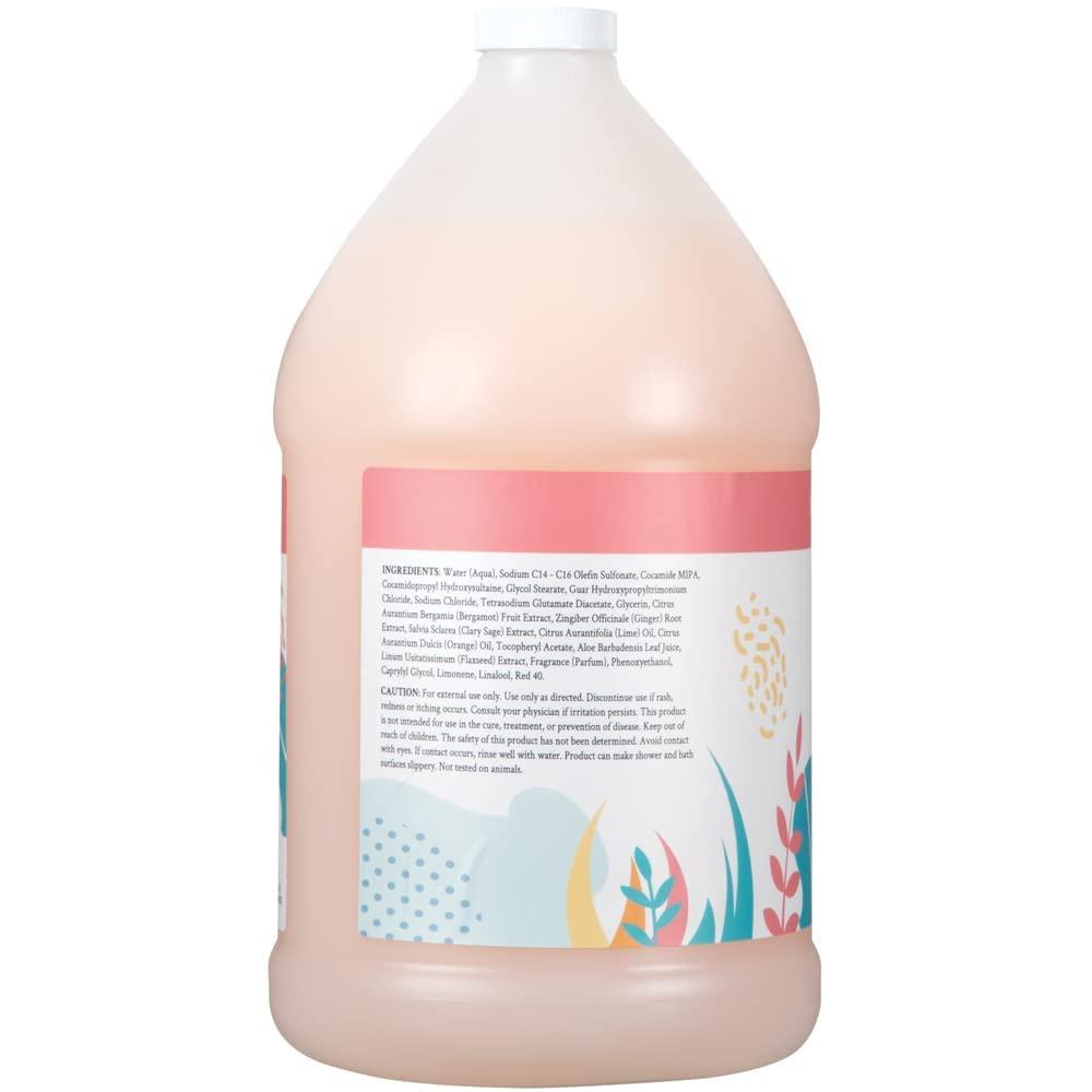 image:imageGinger Lily Farms Botanicals Nourishing Body Wash 100 Vegan amp CrueltyFree Bath amp Shower Gel for Men and Women Lavender Chamomile Scent 1 Gallon Refill 128 fl ozChampagne Mimosa