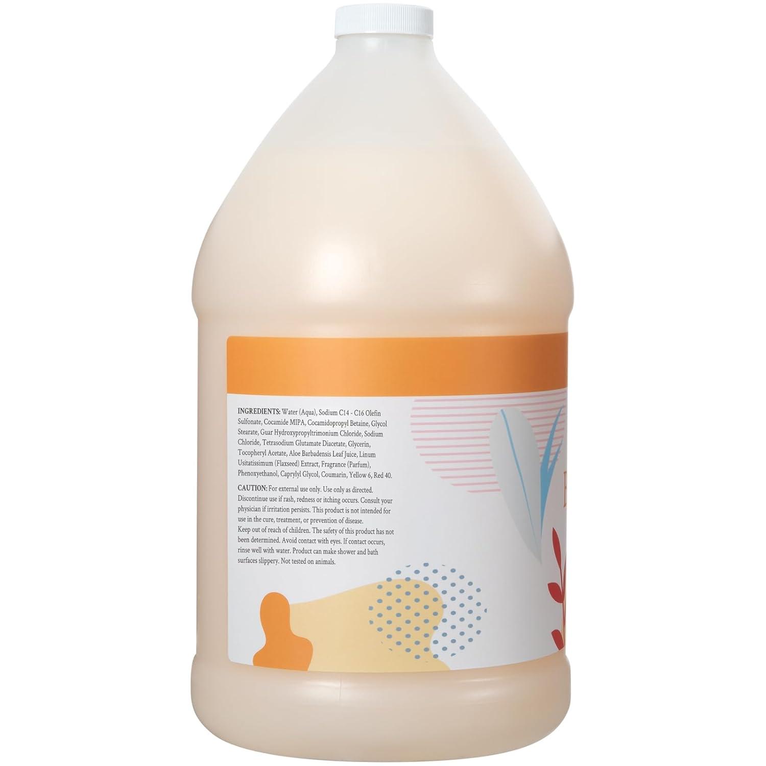image:imageGinger Lily Farms Botanicals Nourishing Body Wash 100 Vegan amp CrueltyFree Bath amp Shower Gel for Men and Women Lavender Chamomile Scent 1 Gallon Refill 128 fl ozCoco Mango