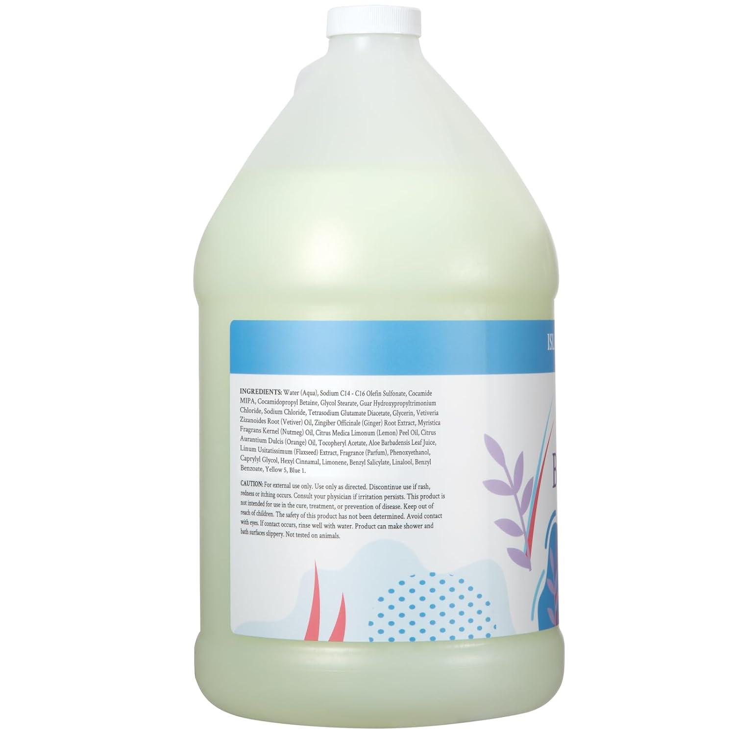 image:imageGinger Lily Farms Botanicals Nourishing Body Wash 100 Vegan amp CrueltyFree Bath amp Shower Gel for Men and Women Lavender Chamomile Scent 1 Gallon Refill 128 fl ozIsland Tranquility