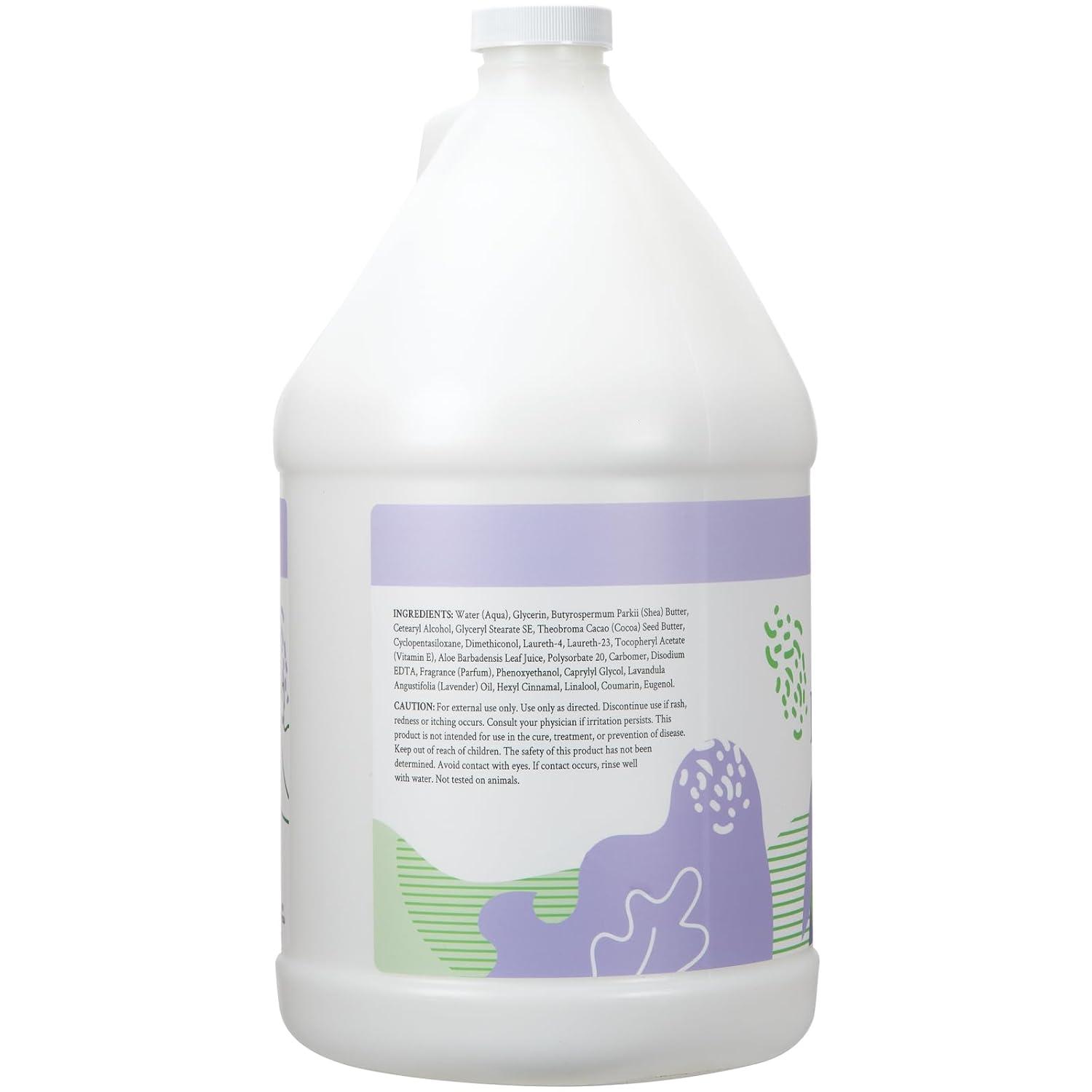image:imageGinger Lily Farms Botanicals Soothing Butter Lotion for Dry Sensitive Skin 100 Vegan amp CrueltyFree Fragrance Free 1 Gallon 128 fl oz Refill pack of 1Lavender Chamomile