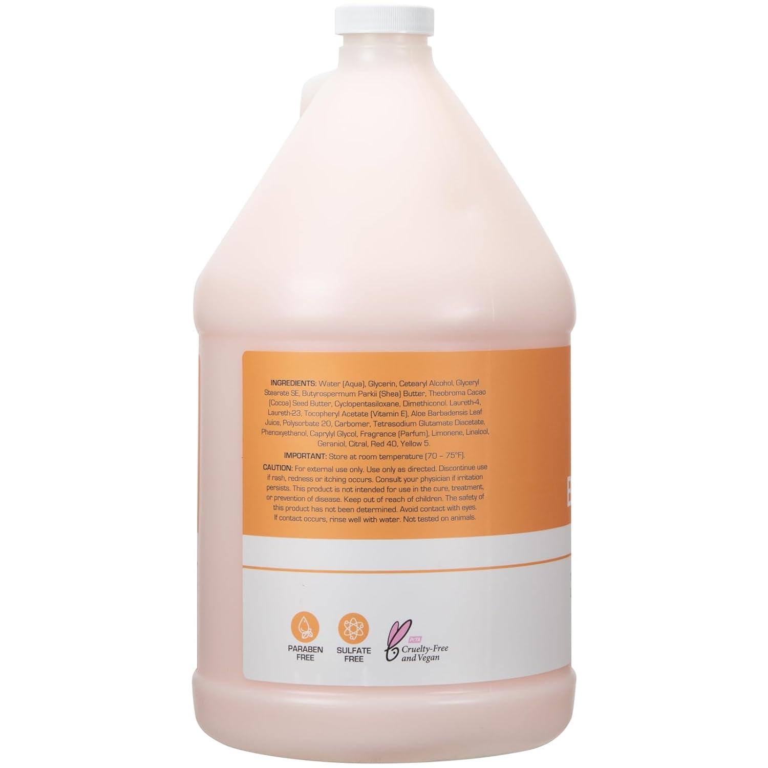image:imageGinger Lily Farms Club amp Fitness Soothing Butter Lotion for Dry Skin 100 Vegan amp CrueltyFree Ocean Breeze Scent 1 Gallon 128 fl oz RefillCitrus