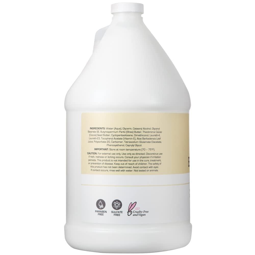 image:imageGinger Lily Farms Club amp Fitness Soothing Butter Lotion for Dry Skin 100 Vegan amp CrueltyFree Ocean Breeze Scent 1 Gallon 128 fl oz RefillFragrance Free