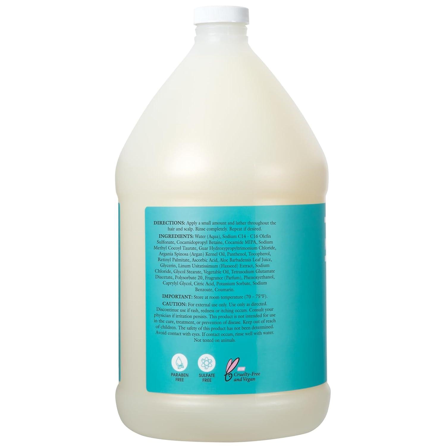 image:imageGinger Lily Farms Salon Formula 100 Pure Morocco Argan Oil Shampoo for All Hair Types 100 Vegan amp CrueltyFree 1 Gallon 128 Fl Oz Pack of 1 Refill128 Fl Oz Pack of 1