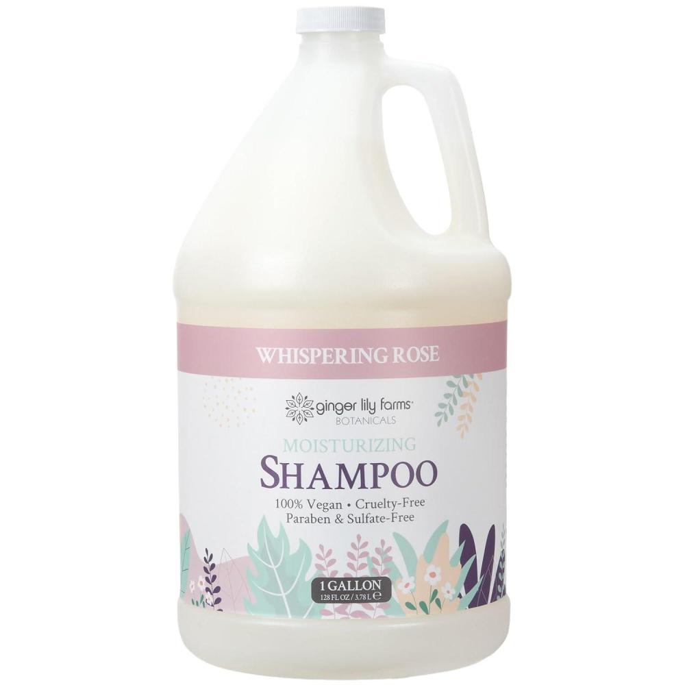 image:imageGinger Lily Farms Botanicals Moisturizing Shampoo for All Hair Types Coco Mango 100 Vegan amp CrueltyFree Coconut Mango Scent 1 Gallon 128 fl oz RefillWhispering Rose