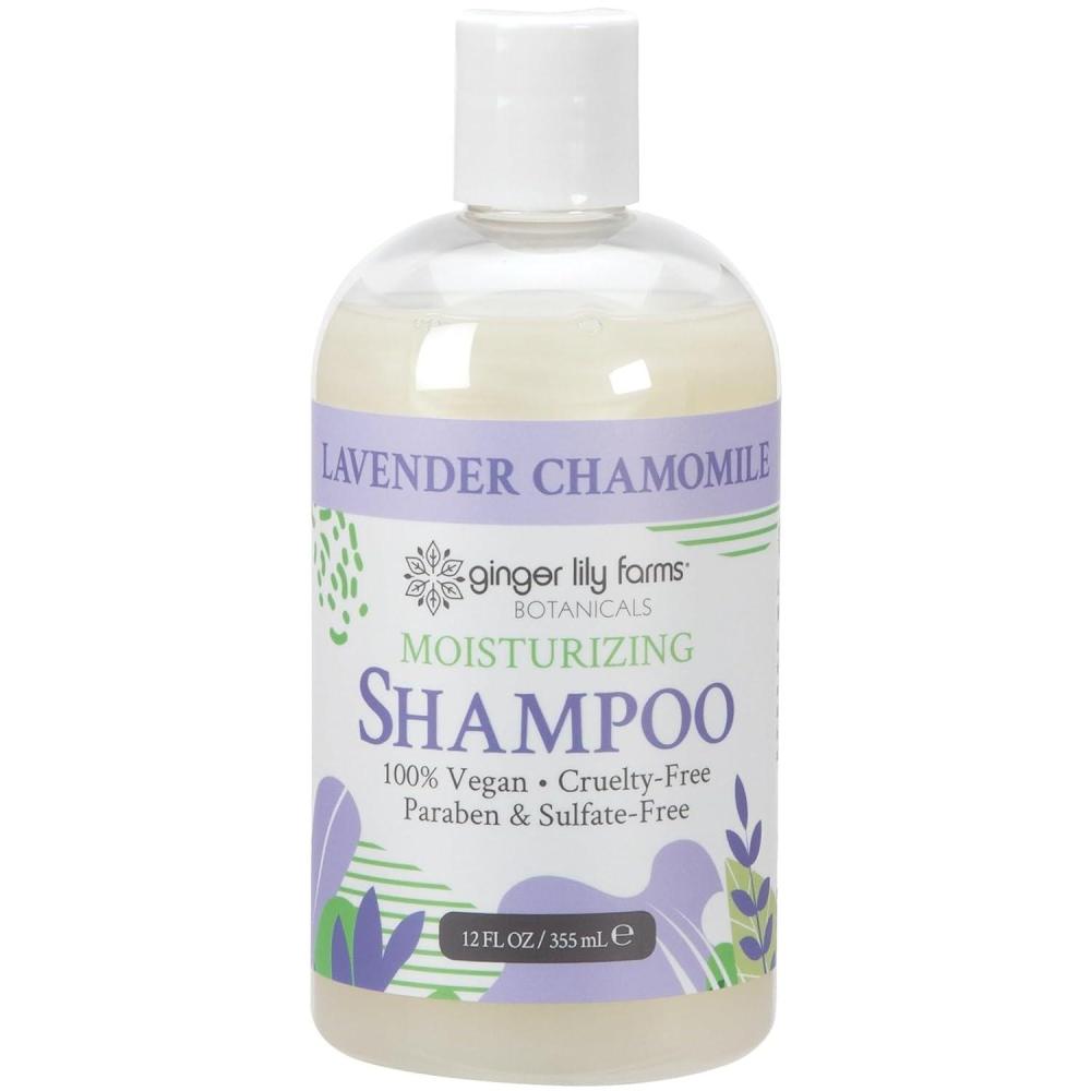 image:imageGinger Lily Farms Botanicals Moisturizing Shampoo for All Hair Types Coco Mango 100 Vegan amp CrueltyFree Coconut Mango Scent 1 Gallon 128 fl oz RefillLavender Chamomile
