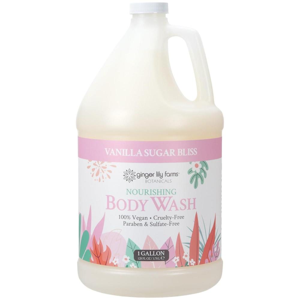 image:imageGinger Lily Farms Botanicals Moisturizing Shampoo for All Hair Types Coco Mango 100 Vegan amp CrueltyFree Coconut Mango Scent 1 Gallon 128 fl oz RefillVanilla Sugar Bliss