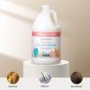 Ginger Lily Farms Botanicals Moisturizing Conditioner for Dry Hair, Island Tranquility, 100% Vegan & Cruelty-Free, Green Tea Lemongrass Scent, 1 Gallon Refill (Pack of 4)(Champagne Mimosa)