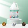 Ginger Lily Farms Botanicals Moisturizing Conditioner for Dry Hair, Island Tranquility, 100% Vegan & Cruelty-Free, Green Tea Lemongrass Scent, 1 Gallon Refill (Pack of 4)(Eucalyptus Tranquility)