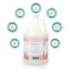 Ginger Lily Farms Botanicals Moisturizing Shampoo for All Hair Types, Coco Mango, 100% Vegan & Cruelty-Free, Coconut Mango Scent, 1 Gallon (128 fl oz) Refill(Vanilla Sugar Bliss)