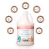 Ginger Lily Farms Botanicals Moisturizing Shampoo for All Hair Types, Coco Mango, 100% Vegan & Cruelty-Free, Coconut Mango Scent, 1 Gallon (128 fl oz) Refill(Champagne Mimosa)
