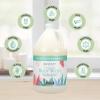 Ginger Lily Farms Botanicals Nourishing Body Wash, 100% Vegan & Cruelty-Free, Bath & Shower Gel for Men and Women, Lavender Chamomile Scent, 1 Gallon Refill (128 fl oz)(Eucalyptus Tranquility)