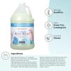 Ginger Lily Farms Botanicals Nourishing Body Wash, 100% Vegan & Cruelty-Free, Bath & Shower Gel for Men and Women, Lavender Chamomile Scent, 1 Gallon Refill (128 fl oz)(Island Tranquility)