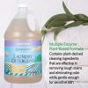 Ginger Lily Farms Botanicals Plant-Based Liquid Laundry Detergent, Free & Clear, Concentrated Formula, HE Compatible, 85 Loads, 1 Gallon (128 fl. oz.)(Lavender)