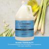 Ginger Lily Farms Botanicals Shea Indulgence Deep Hydration Body Wash, 100% Vegan & Cruelty-Free, Fragrance-Free, 1 Gallon (128 fl oz) Refill(Island Tranquility)