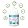 Ginger Lily Farms Botanicals Soothing Butter Lotion for Dry, Sensitive Skin, 100% Vegan & Cruelty-Free, Fragrance Free, 1 Gallon (128 fl oz) Refill (pack of 1)(Island Tranquility)