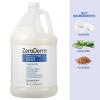 Ginger Lily Farms Botanicals ZeroDerm Advanced Therapy Nourishing Body Wash, 100% Vegan & Cruelty-Free, Fragrance Free, 1 Gallon Refill (Pack of 4)(128 Fl Oz (Pack of 1))