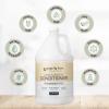 Ginger Lily Farms Club & Fitness Moisturizing Conditioner for Dry Hair, 100% Vegan & Cruelty-Free, Aloe Vera Scent, 1 Gallon (128 fl oz) Refill, white(Fragrance Free)