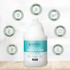 Ginger Lily Farms Club & Fitness Moisturizing Conditioner for Dry Hair, 100% Vegan & Cruelty-Free, Aloe Vera Scent, 1 Gallon (128 fl oz) Refill, white(Ocean Breeze)