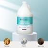 Ginger Lily Farms Club & Fitness Moisturizing Conditioner for Dry Hair, 100% Vegan & Cruelty-Free, Aloe Vera Scent, 1 Gallon (128 fl oz) Refill, white(Ocean Breeze)