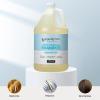 Ginger Lily Farms Club & Fitness Moisturizing Shampoo for All Hair Types, 100% Vegan & Cruelty-Free, Aloe Vera Scent, 1 Gallon Refill (Pack of 4)(Rain Water)