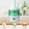 Ginger Lily Farms Club & Fitness Soothing Butter Lotion for Dry Skin, 100% Vegan & Cruelty-Free, Ocean Breeze Scent, 1 Gallon (128 fl oz) Refill(Aloe Vera)