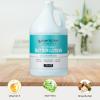 Ginger Lily Farms Club & Fitness Soothing Butter Lotion for Dry Skin, 100% Vegan & Cruelty-Free, Ocean Breeze Scent, 1 Gallon (128 fl oz) Refill(Ocean Breeze)