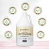 Ginger Lily Farms Club & Fitness Soothing Butter Lotion for Dry Skin, 100% Vegan & Cruelty-Free, Ocean Breeze Scent, 1 Gallon (128 fl oz) Refill(Unscented)