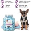 Ginger Lily Farms Dog & Pet Formula Medicated Paw Spa Tablets, 100% Pet Safe & Cruelty-Free, 165-Count