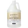 Ginger Lily Farms Club & Fitness Nourishing Body Wash, 100% Vegan & Cruelty-Free, Bath & Shower Gel for Men and Women, Citrus Scent, 1 Gallon (128 fl. oz.) Refill(Fragrance Free)