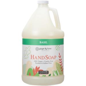 Ginger Lily Farms Botanicals All-Purpose Liquid Hand Soap, 100% Vegan & Cruelty-Free, Fragrance-Free, 12 fl oz (Pack of 6)(Basil)