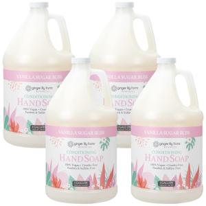 Ginger Lily Farms Botanicals All-Purpose Liquid Hand Soap, 100% Vegan & Cruelty-Free, Fragrance-Free, 12 fl oz (Pack of 6)(Vanilla Sugar Bliss)