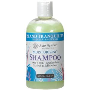 Ginger Lily Farms Botanicals Moisturizing Shampoo for All Hair Types, Coco Mango, 100% Vegan & Cruelty-Free, Coconut Mango Scent, 1 Gallon (128 fl oz) Refill(Island Tranquility)