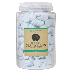 Ginger Lily Farms Botanicals Pedicure Spa Tablets, Natural & Organic, Replenishes Moisture, Softens & Conditions Skin, Ocean Scent, 105 Ounces, 500-Count(Ocean)